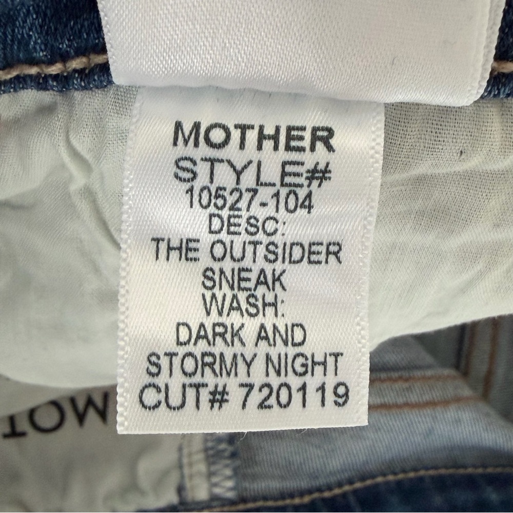 Mother Outsider Sneak in Dark and stormy Night - Size 26 - NWT - Picture 11 of 11